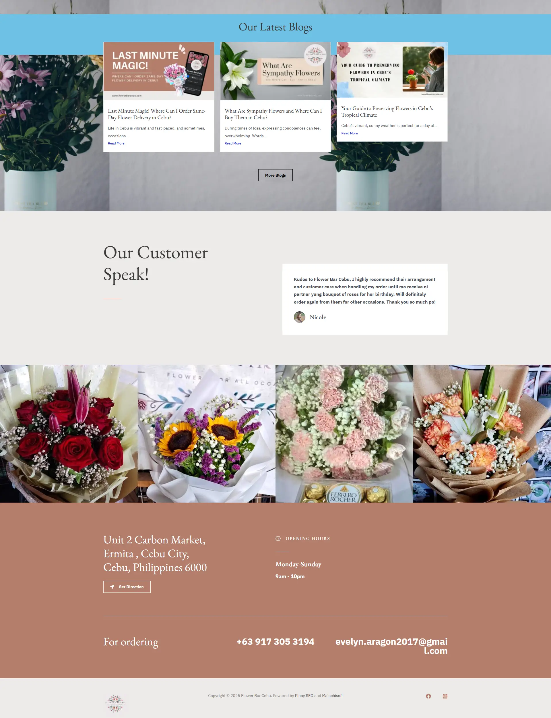 Home flower bar cebu 3